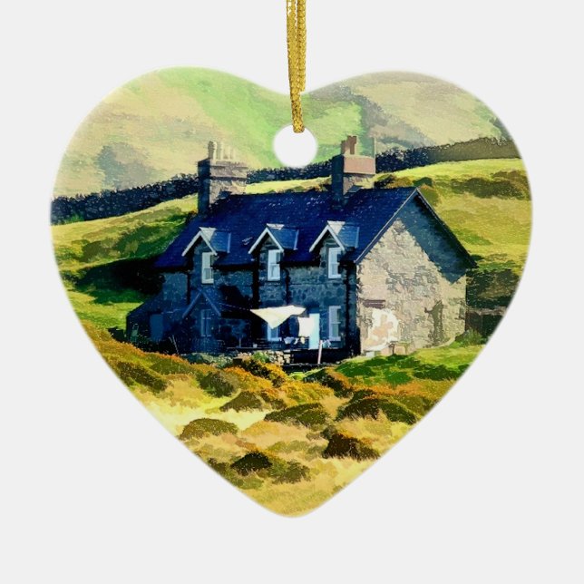 JORDBRUK JULGRANSPRYDNAD KERAMIK (Framsidan)