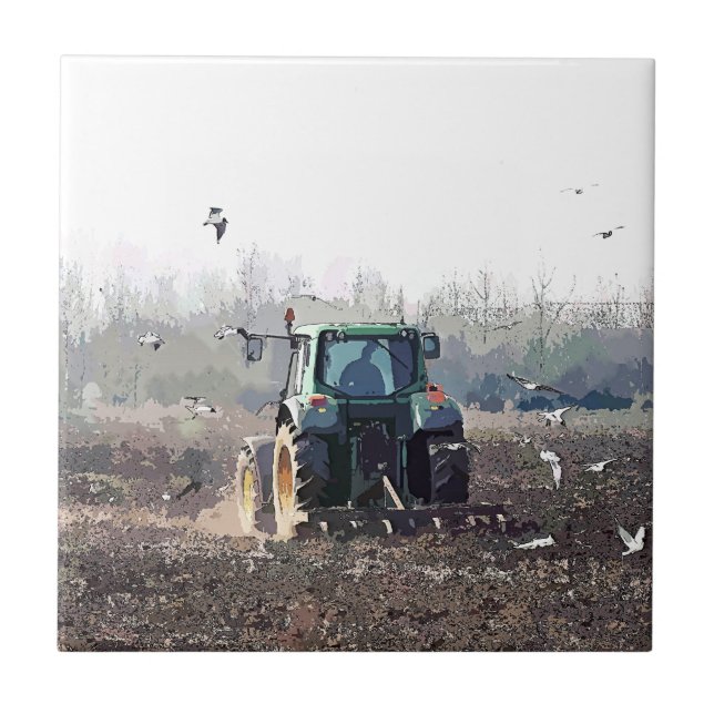 JORDBRUK KAKELPLATTA (Framsidan)