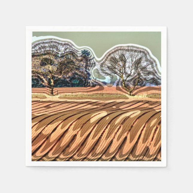 JORDBRUK PAPPERSSERVETT (Framsidan)