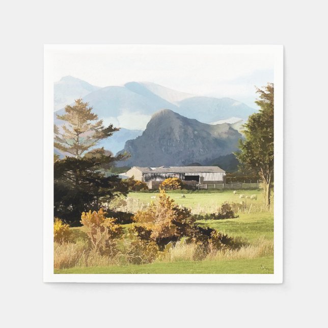 JORDBRUK PAPPERSSERVETT (Framsidan)