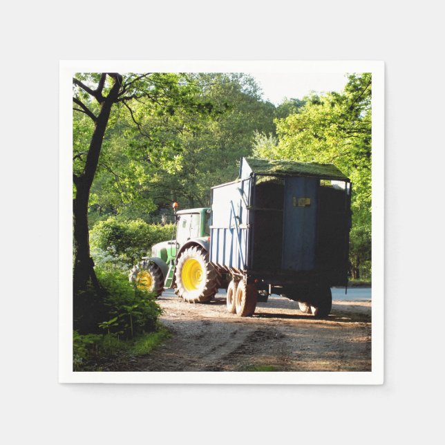 JORDBRUK PAPPERSSERVETT (Framsidan)