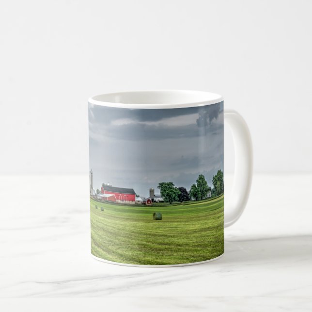 Jordbruk | Red Barn & Silo i Vår Kaffemugg (Framsida höger)