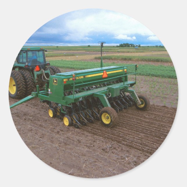 Jordbruk Runt Klistermärke (Framsida)