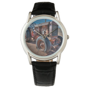 Jordbruk Rusty Antique Tractor Armbandsur