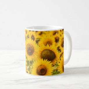 Jordbruk Solros Fält Kaffemugg