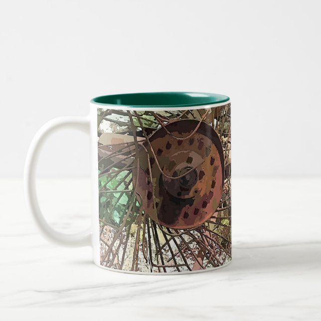 JORDBRUK Två-Tonad MUGG (Vänster)