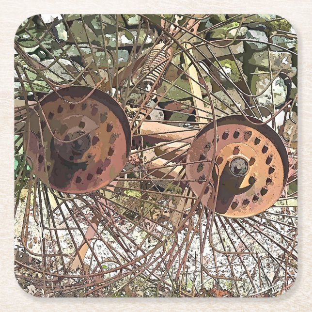 JORDBRUK UNDERLÄGG PAPPER KVADRAT (Framsidan)