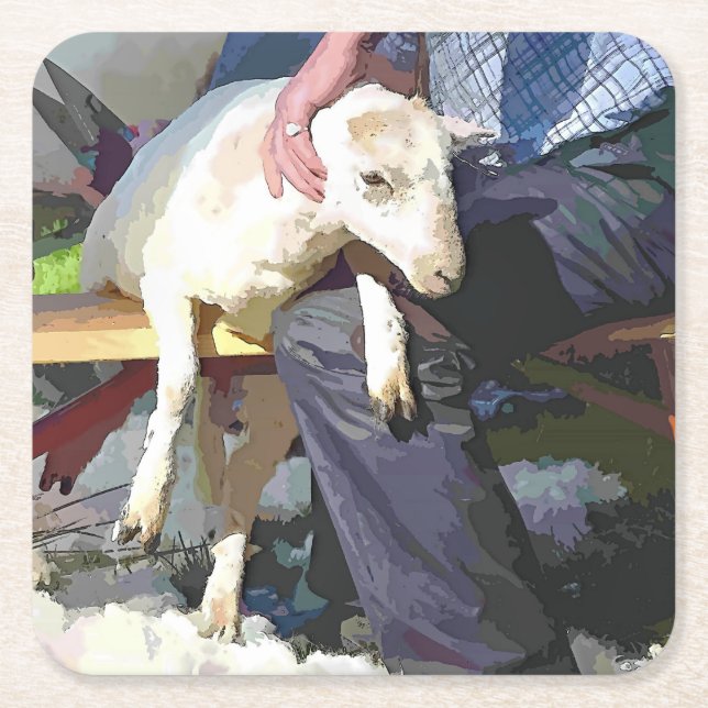 JORDBRUK UNDERLÄGG PAPPER KVADRAT (Framsidan)