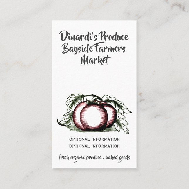 Jordbruk Visitkort (Framsida)