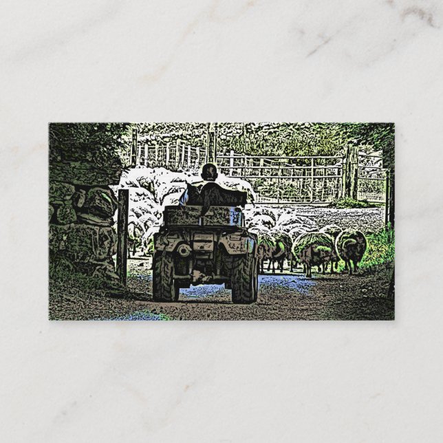 JORDBRUK VISITKORT (Framsida)