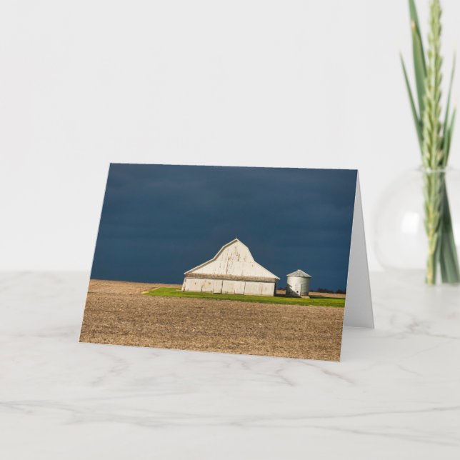 Jordbruk | White Barn & Silo Kort (Framsida)