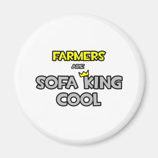 Jordbrukare är Soffa Kung Coolan Magnet