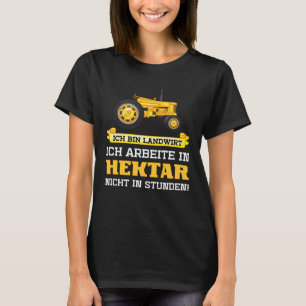 Jordbrukare av jordbruksanläggningar för traktorer t shirt