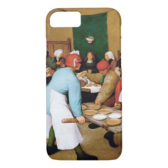Jordbrukare Bröllop, Pieter Bruegel Case-Mate iPhone Skal (Baksida)