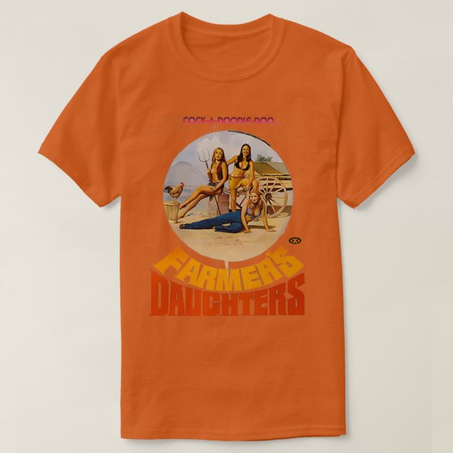 Jordbrukare döttrar 1976 t shirt (Design framsida)
