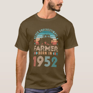 Jordbrukare född 1952 - 70:e födelsedag t shirt