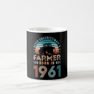 Jordbrukare född 1961: 60:e födelsedagen: Gift R Kaffemugg