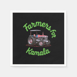 Jordbrukare för Kamala som stöder Harris till pres Pappersservett