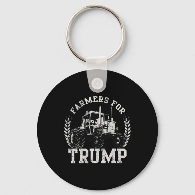 Jordbrukare för trumman 2024 nyckelring (Framsida)