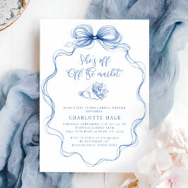 Jordbrukare Hand plockade Inbjudningskort för möhi