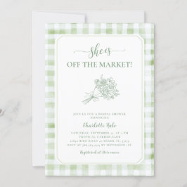 Jordbrukare i Inbjudningskort för möhippan