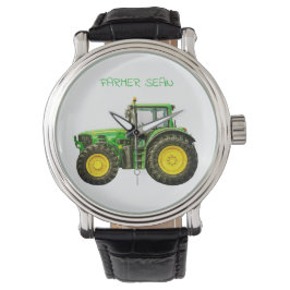 Jordbrukare John Deere Tractor Armbandsur