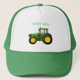 Jordbrukare John Deere Tractor Keps