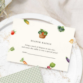 Jordbrukare lokalt odlade babyskor tilläggskort