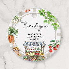 Jordbrukare Marknaden lokalt odlad babystödram Gåvor Etiketter