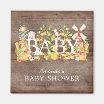 Jordbrukare Marknadsbabyskor - favoritmagnet