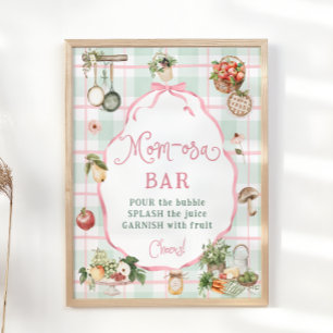 Jordbrukare Marknadsbabyskor Mamma-osa Pub Poster