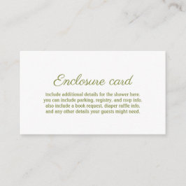 Jordbrukare marknadsför Baby lokalt odlade babysko Tilläggskort