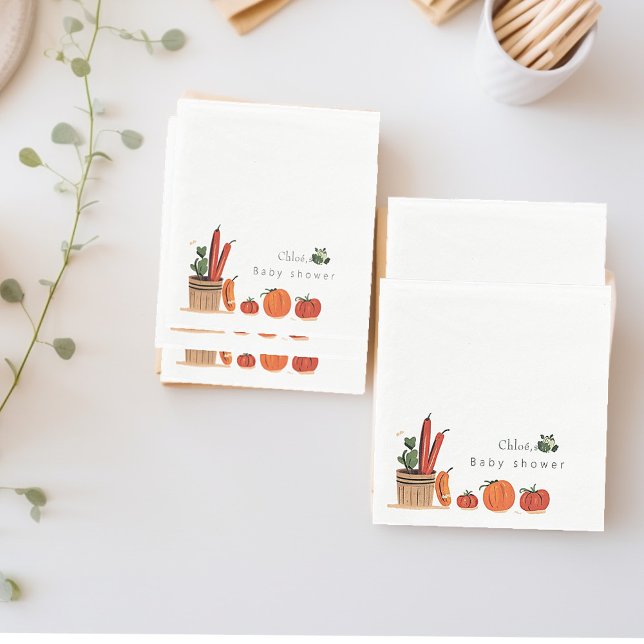 Jordbrukare marknadsför babydusch pappersservett (Skapare uppladdad)