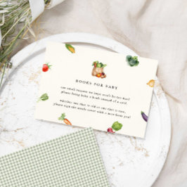 Jordbrukare marknadsför lokalt odlad Bokar för bab Tilläggskort