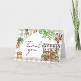 Jordbrukare marknadsför lokalt odlade babyskor tack kort