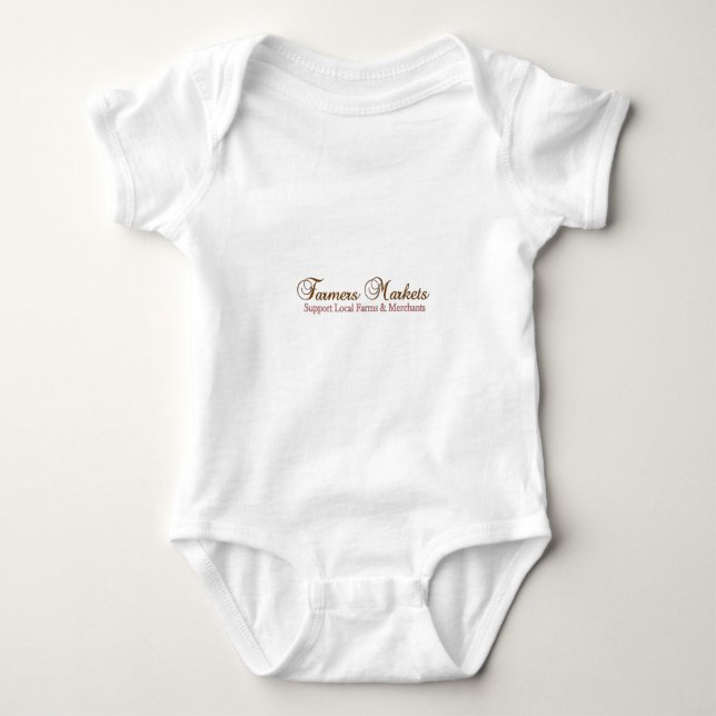 Jordbrukare Marknadsprodukter Tee Shirt (Framsida)