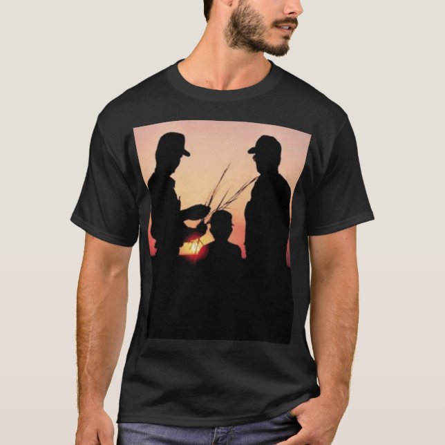 Jordbrukare och Sunset Manar-shirt T-shirt (Framsida)