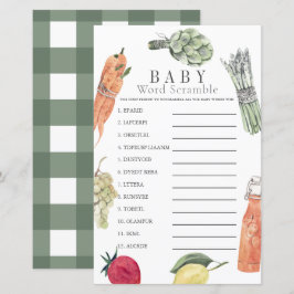 Jordbrukare på den lokala Baby-marknaden i Ord