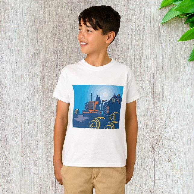 Jordbrukare på en traktor t shirt (Skapare uppladdad)