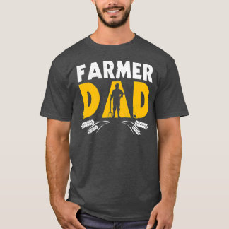 Jordbrukare Pappa Funny Fars dag Rancher Farming T Shirt