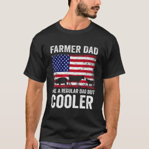 Jordbrukare Pappa, som vanligt, endast kylare USA T Shirt
