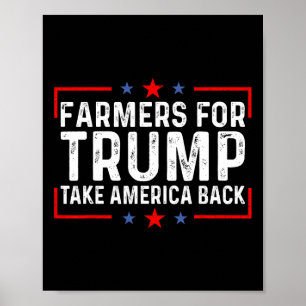 Jordbrukare TBT - Trumpbönder tar tillbaka Amerika Poster