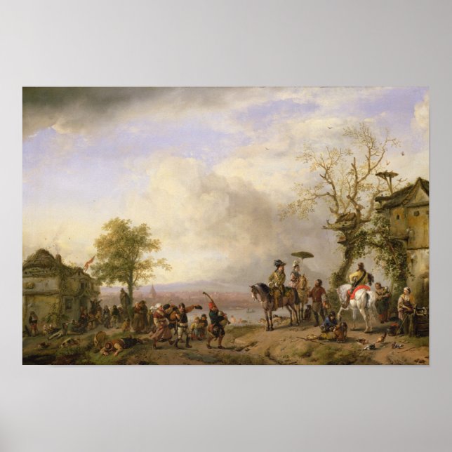 Jordbrukaren Bröllop Poster (Framsidan)