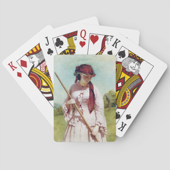 Jordbrukarens dotter casinokort (Baksidan)