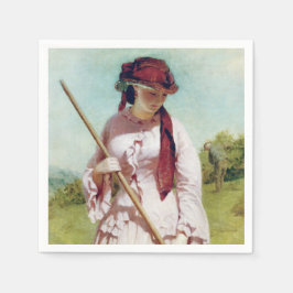 Jordbrukarens dotter pappersservett