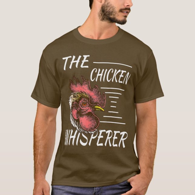 Jordbrukarens gift-idé för kycklingägarens ynka jo t shirt (Framsida)