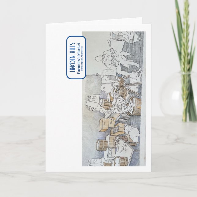 Jordbrukarens marknad kort (Framsida)