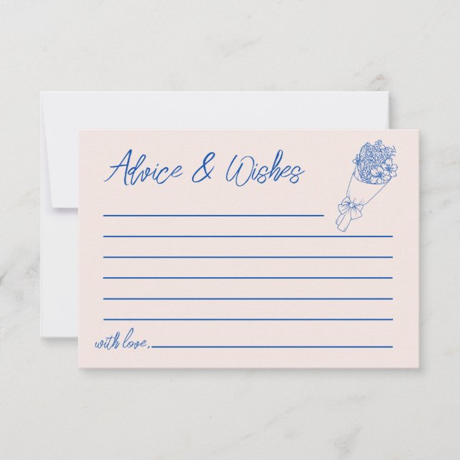 Jordbrukarens marknadsflöde Bouquet Advice & Önske Anteckningskort (Framsida)