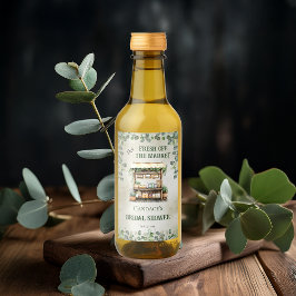 Jordbrukarens Möhippa för att ta emot jordbruksför Vinetikett