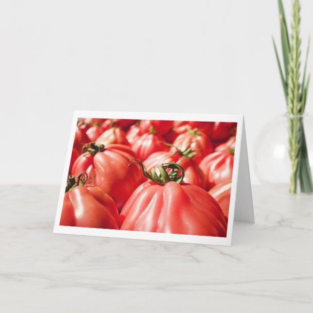 Jordbrukarens Red Tomato Photography Kitchen Kort (Framsida)